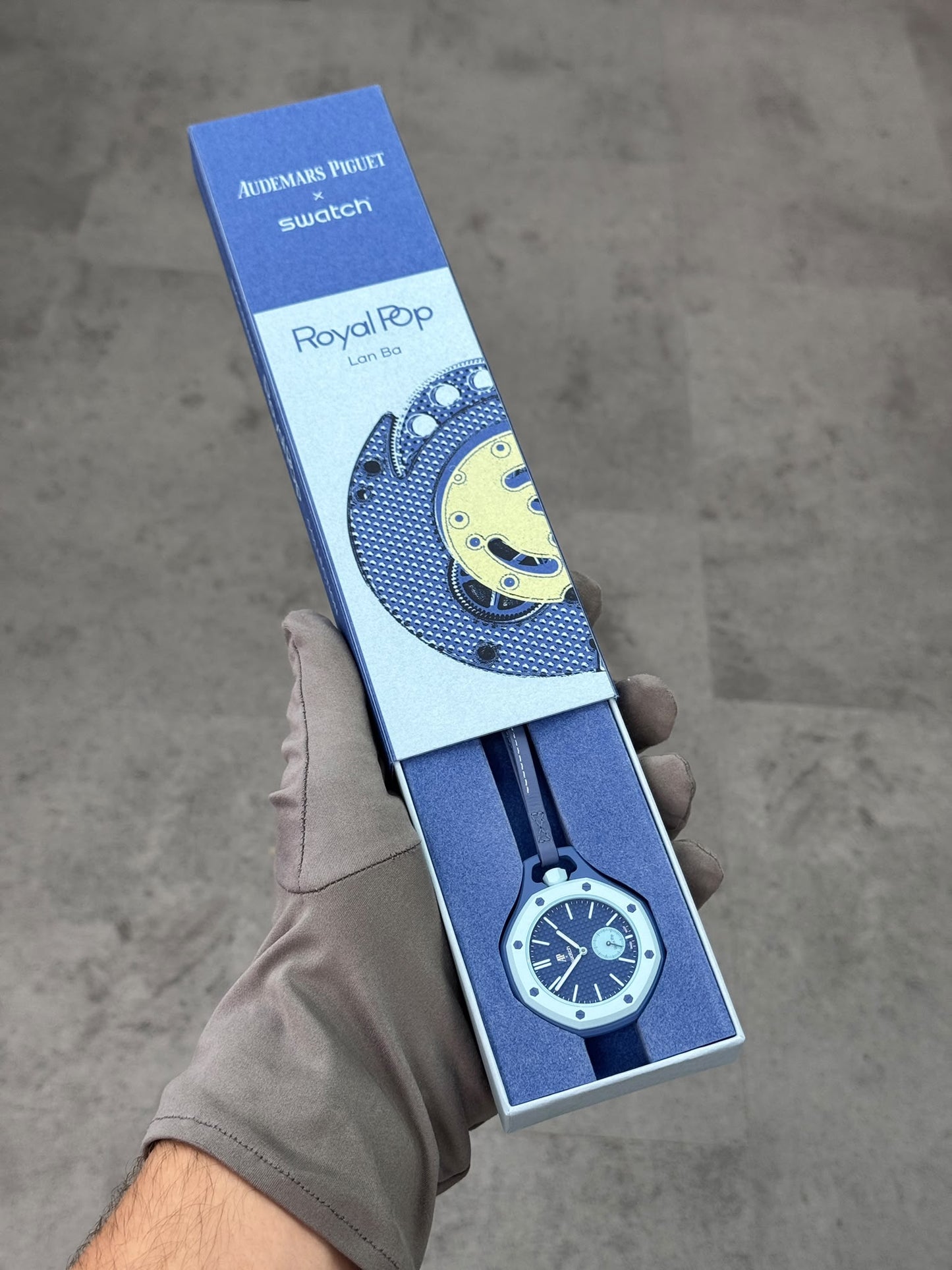 audemars piguet x swatch royal pop lan ba
