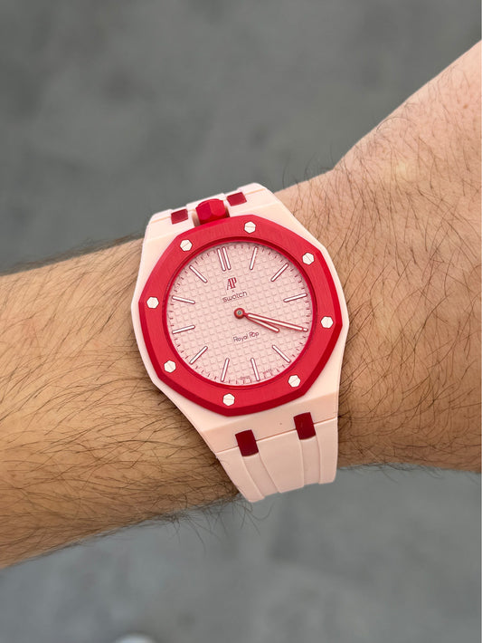 Audemars Piguet x Swatch Royal Pop Otto Rosso