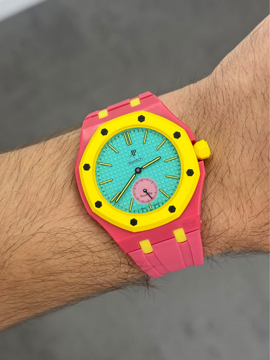 Audemars Piguet x Swatch Royal Pop OTG Roz