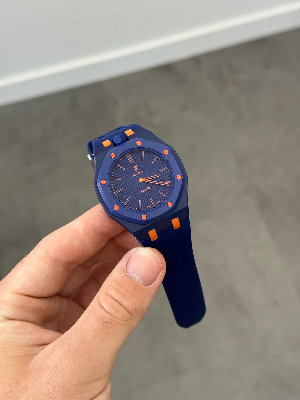 audemars piguet x swatch royal pop orenji hachi